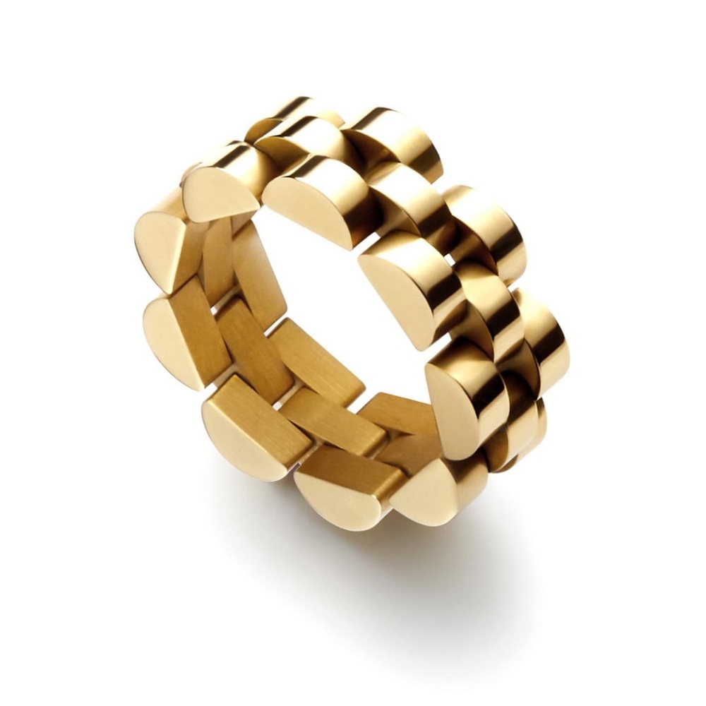 Gold Statement Parker Ring - Picture 4 of 6